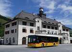 (276'910) - PostAuto Graubnden - GR 102'343/PID 10'773 - Mercedes am 18. Juni 2025 beim Bahnhof Scuol-Tarasp