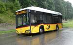 (278'064) - PostAuto Graubnden - GR 162'991/PID 12'081 - eSolaris am 26. Juli 2025 in Jaun, Bergbahnen