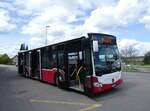 (274'117) - PostAuto Ostschweiz - TG 158'216/PID 12'413 - Mercedes (ex Wiener Linien, A-Wien Nr. 8153) am 22. April 2025 beim Bahnhof Mllheim-Wigoltingen
