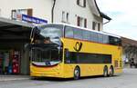 (279'537) - PostAuto Ostschweiz - SG 445'307/PID 10'871 - Alexander Dennis (ex AR 45'269) am 29. August 2025 beim Bahnhof Nesslau-Neu St. Johann