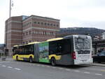 (269'805) - STI Thun - Nr. 709/BE 865'709 - Mercedes am 11. Dezember 2024 beim Bahnhof Spiez