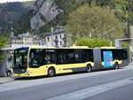 (274'160) - STI Thun - Nr. 718/BE 904'718 - Mercedes am 24. April 2025 beim Bahnhof Interlaken West