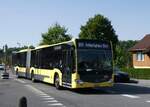 (274'498) - STI Thun - Nr. 184/BE 804'184 - Mercedes am 2. Mai 2025 beim Bahnhof Spiez