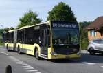 (274'510) - STI Thun - Nr. 183/BE 804'183 - Mercedes am 2. Mai 2025 beim Bahnhof Spiez