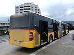 (276'250) - PostAuto Nordschweiz (vermietet an Stutz, Jonen) - Nr. 438/BL 196'032/PID 5346 - Mercedes am 3. Juni 2025 beim Bahnhof Laufen