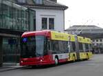 (270'616) - SW Winterthur - Nr. 133 - Hess/Hess Gelenktrolleybus am 4. Januar 2025 beim Hauptbahnhof Winterthur