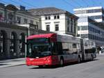(273'489) - SW Winterthur - Nr. 124 - Hess/Hess Gelenktrolleybus am 2. April 2025 beim Hauptbahnhof Winterthur