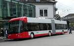(280'810) - SW Winterthur - Nr. 140 - Hess/Hess Gelenktrolleybus am 27. September 2025 beim Hauptbahnhof Winterthur
