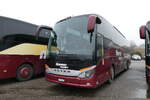 (284'707) - Thomas, Echallens - Nr. 43/VD 1505 - Setra am 7. Februar 2026 in Kallnach, Car-Terminal Marti