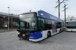 (284'268) - TL Lausanne - Nr. 889 - Hess/Hess Gelenktrolleybus am 17. Januar 2026 in Kerzers, Murtenstrasse