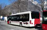 (285'054) - TPF Fribourg - Nr. 1041/VS 603'527 - Mercedes am 24. Februar 2026 beim Bahnhof Martigny (Einsatz TMR)