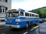 (276'378) - VBL Luzern (vbl-historic) - Nr. 76/LU 15'337 - Twin Coach am 7. Juni 2025 in Sarnen, OiO
