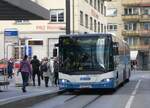 (273'155) - VBZ Zrich - Nr. 554/ZH 730'554 - Neoplan am 24. Mrz 2025 beim Bahnhof Zrich Oerlikon
