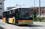 (278'885) - Wieland, Murten - Nr. 52/FR 300'635/PID 5205 - Setra am 15. August 2025 beim Bahnhof Ddingen