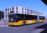 (277'778) - PostAuto Nordscheiz (vermietet an Stutz, Jonen) - Nr. 439/AG 341'460/PID 5222 - Mercedes (ex Wyss, Boningen Nr. 52) am 11. Juli 2025 beim Bahnhof Aesch