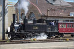 150 Jahre Emmentalbahn.

Eb 2/4 35 der Jura-Simplon rangiert in Burgdorf. Mai 2025.