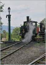 Die LEB G 3/3 N° 5 (Baujahr 1890) der Blonay Chamby Bahn wird der Lokwartung in Chaulin für ihre Fahrt nach Blonay vorbereitet.

4. Aug. 2024