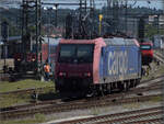 Re 482 008 in Singen. August 2024.