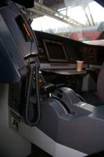 Blick in den Fhrerstand einer RE460