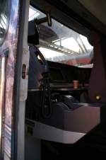 Blick in den Fhrerstand einer RE460