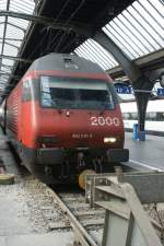 RE460010-2 im Design Bahn 2000. Taufname Lwenberg.
