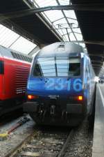 Werbelokomotive RE460021-9 Lok der Schweizer Lokomotivfhrer