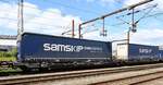 CH-VTGCH 33 85 4992 619-8 Gattung Sdggmrss 259 beladen mit SAMSKIP Aufliegern. Pattburg 19.06.2025