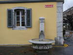 (271'494) - Brunnen von 1872 am 28. Januar 2025 in Thun, Waisenhausplatz