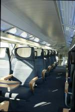 So gediegen reist man, leider nur fr kurze Zeit, in den von der BLS auf der S1 mietweise eingesetzten Doppelstockwagen.
29. Dez. 2008