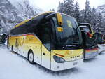 (271'074) - Tschannen, Zofingen - Nr. 23/AG 6683 - Setra (ex Slovak Lines, SK-Bratislava; ex Vorfhrwagen EvoBus, Mannheim) am 11. Januar 2025 in Adelboden, Unter dem Birg