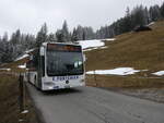 (273'052) - Portenier, Adelboden - Nr. 1/BE 27'928 - Mercedes (ex FRA-Bus, D-Frankfurt) am 17. Mrz 2025 in Adelboden, Berglger