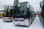 (283'910) - Schneider, Kirchberg - BE 4334 - Setra am 10. Januar 2026 in Adelboden, Unter dem Birg