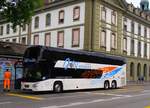 (277'514) - Joly Voyages, Les Breuleux - NE 173'048 - VDL (ex Rope, D-Bordesholm) am 4. Juli 2025 beim Bahnhof Bern