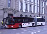 (277'636) - TPF Fribourg - Nr. 152/FR 300'317 - Mercedes am 6. Juli 2025 beim Bahnhof Bern