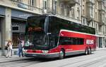 (278'323) - Wieland, Murten - Nr. 93/FR 300'600 - Van Hool am 1. August 2025 beim Bahnhof Bern