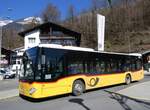 (273'061) - Flck, Brienz - Nr. 10/BE 13'878/PID 11'685 - Mercedes (ex PostAuto Bern) am 18. Mrz 2025 beim Bahnhof Brienz