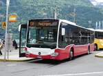 (276'473) - PostAuto Bern - BE 707'874/PID 12'419 - Mercedes (ex Wiener Linien, A-Wien Nr. 8163) am 7. Juni 2025 beim Bahnhof Brienz
