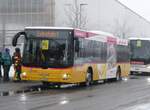 (270'872) - Wyss, Boningen - Nr. 67/SO 20'476/PID 10'834 - MAN am 11. Januar 2025 beim Bahnhof Frutigen