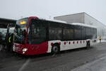 (283'822) - Wieland, Murten - Nr. 117/FR 300'586 - Mercedes am 10. Januar 2026 beim Bahnhof Frutigen