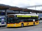 (273'199) - PostAuto Bern - BE 707'943/PID 11'857 - Mercedes (ex Kbli, Gstaad; ex PostAuto Bern BE 538'988; ex PostAuto Bern BE 653'386) am 27. Mrz 2025 beim Bahnhof Gstaad