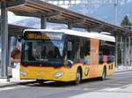 (273'236) - PostAuto Bern - BE 707'944/PID 12'071 - Mercedes (ex Kbli, Gstaad) am 27. Mrz 2025 beim Bahnhof Gstaad