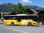 (275'608) - PostAuto Bern - BE 707'891/PID 4535 - Setra (ex Nr. 3; ex Kbli, Gstaad Nr. 3) am 16. Mai 2025 beim Bahnhof Gstaad