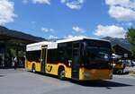 (275'617) - PostAuto Bern - BE 707'943/PID 11'857 - Mercedes (ex Kbli, Gstaad; ex PostAuto Bern BE 538'988; ex PostAuto Bern BE 653'386) am 16. Mai 2025 beim Bahnhof Gstaad