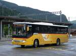 (276'272) - PostAuto Bern - BE 707'891/PID 4535  Setra (ex Nr. 3; ex Kbli, Gstaad Nr. 3) am 5. Juni 2025 beim Bahnhof Gstaad