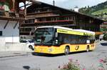 (279'900) - PostAuto Bern - BE 707'943/PID 11'857 - Mercedes (ex Kbli, Gstaad; ex PostAuto Bern BE 538'988; ex PostAuto Bern BE 653'386) am 5. September 2025 beim Bahnhof Gstaad