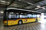 (279'907) - PostAuto Bern - BE 862'367/PID 12'281 - eSolaris am 5. September 2025 in Gstaad, Garage