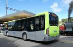 (280'952) - Busland, Burgdorf - Nr. 136/BE 901'136 - Mercedes am 4. Oktober 2025 beim Bahnhof Huttwil