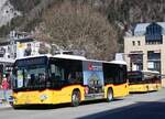 (272'665) - PostAuto Bern - BE 637'781/PID 11'216 - Mercedes am 7. Mrz 2025 beim Bahnhof Interlaken West