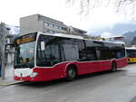 (273'190) - PostAuto Bern - BE 707'884/PID 12'414 - Mercedes (ex Wiener Linien, A-Wien Nr. 8154) am 26. Mrz 2025 beim Bahnhof Interlaken West