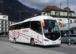 (273'307) - Aus Spanien: Carcesa, Cazorla - 4580 LMM - Volvo/Irizar am 28. Mrz 2025 beim Bahnhof Interlaken West